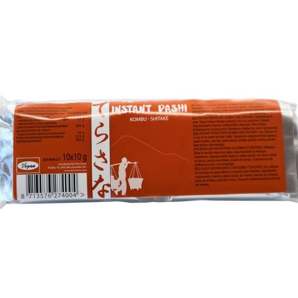 INSTANT DASHI KOMBU-SHITAKE 10X10GR MR10