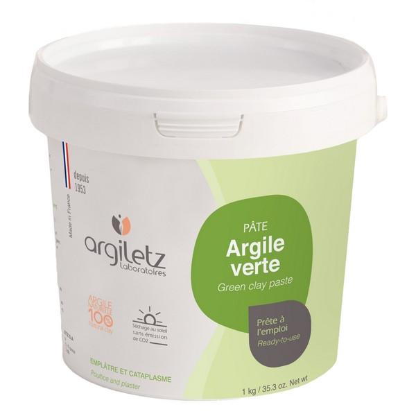 ARGILETZ ARGILE VERTE PATE 1KG MR6