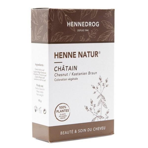 HENNEDROG POUDRE CHATAIN 90GR MR10