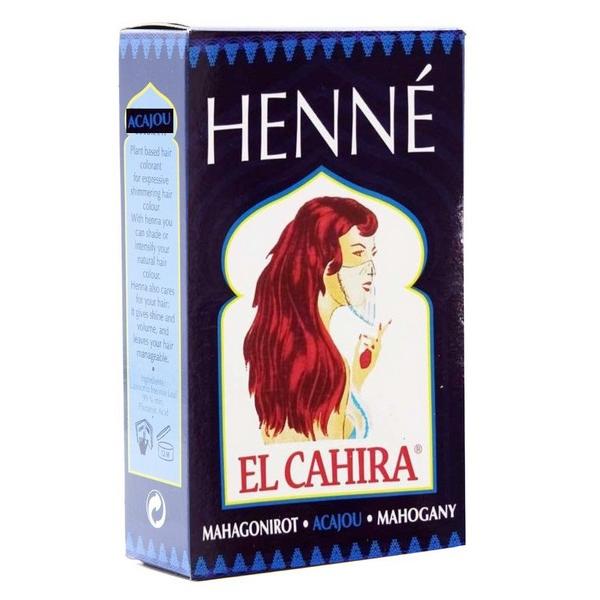 HENNE POUDRE EL CAHIRA ACAJOU-MAHONIE 90GR MR10