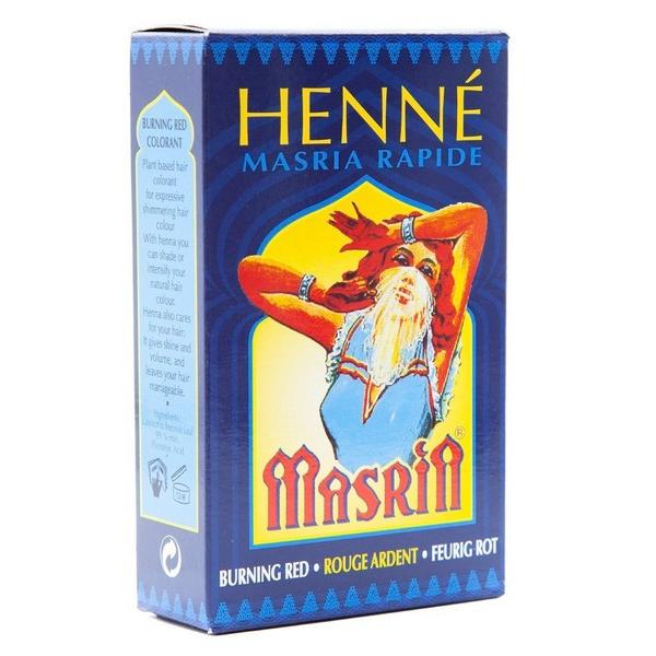 HENNE POUDRE ROUGE MASRIA 90GR MR10