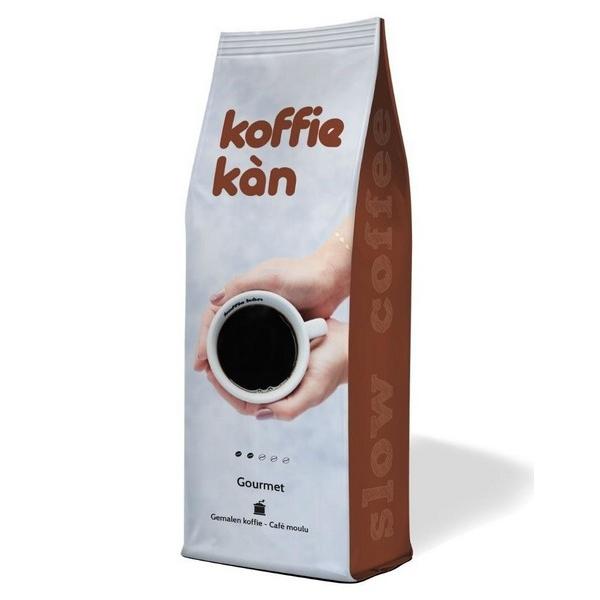 KOFFIE KAN GOURMET MOULU CAFE 250GR BF12