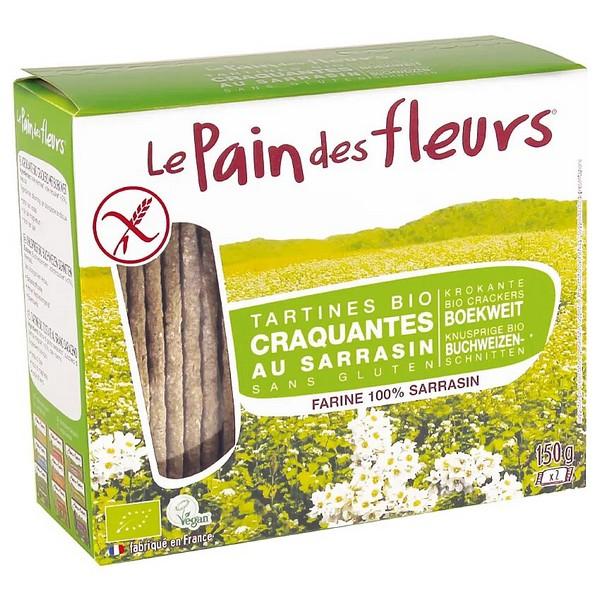 LE PAIN DES FLEURS TARTINES SARRASIN 150GR HY12