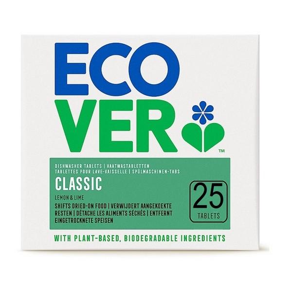 ECOVER TABLETTES LAVE-VAISSEL CLASSIC CITRON & CITRON VERT 25X20GR MR12