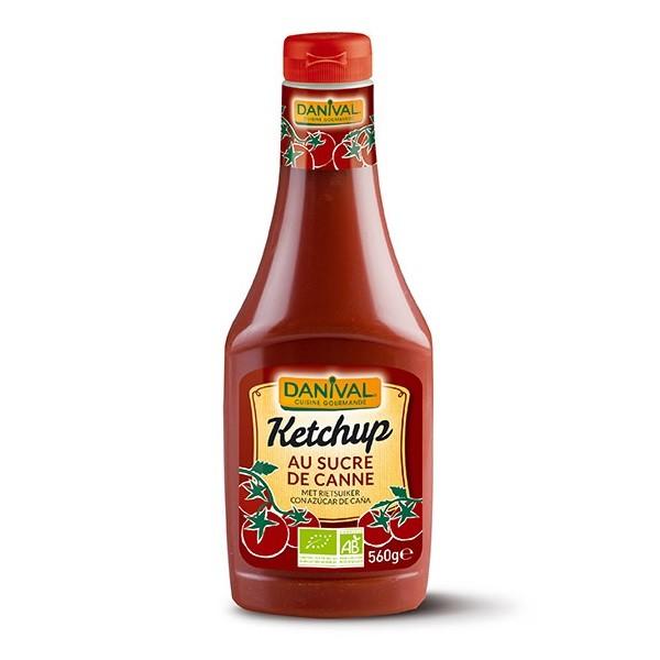 DANIVAL KETCHUP AU SUCRE DE CANNE 560GR MR6