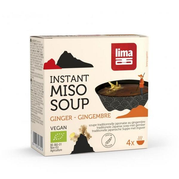 LIMA SOUPE MISO INSTANT GINGEMBRE 4X15GR LIMA MR6