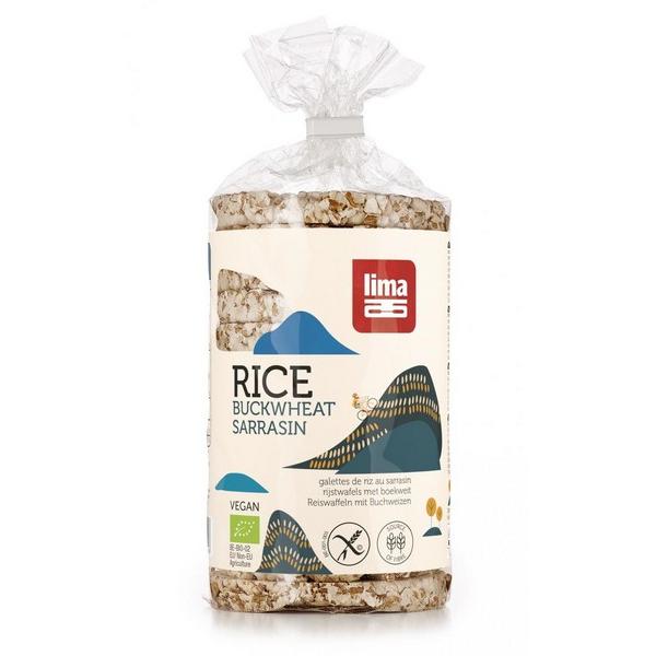 LIMA GALETTES DE RIZ AUX SARRASIN ROND 100GR MR12