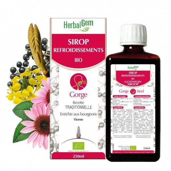 HERBALGEM SIROP REFROIDISSEMENT GORGE 250ML PR