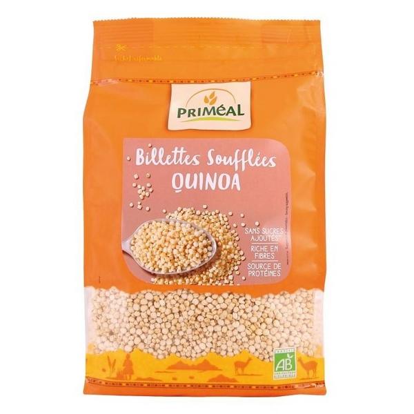 PRIMEAL BILLETTES SOUFFLEES QUINOA 100GR HY6