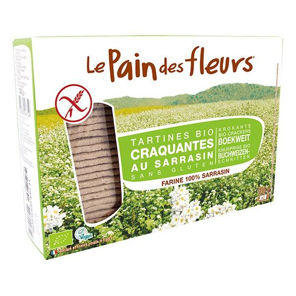 LE PAIN DES FLEURS TARTINES SARRASIN 300GR HY8