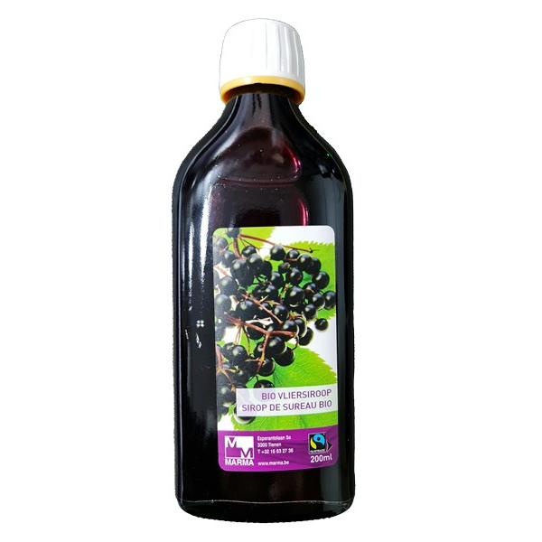 MARMA SIROP DE SUREAU FAIRTRADE 200ML MR10