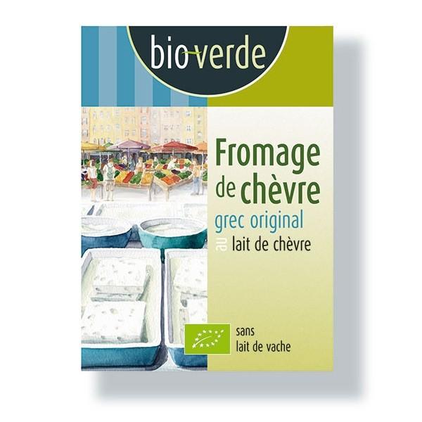 BIO VERDE FROMAGE DE CHEVRE GREC ORIGINAL 150GR BF6