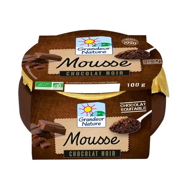 GRANDEUR NATURE MOUSSE AU CHOCOLAT NOIR BF6