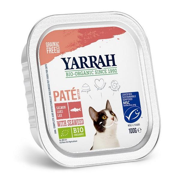 YARRAH PATE AU SAUMON CHAT 100GR BF16