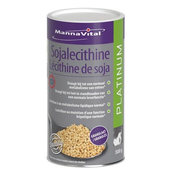 MANNAVITAL LECITHINE DE SOJA GRANULES 500GR MV