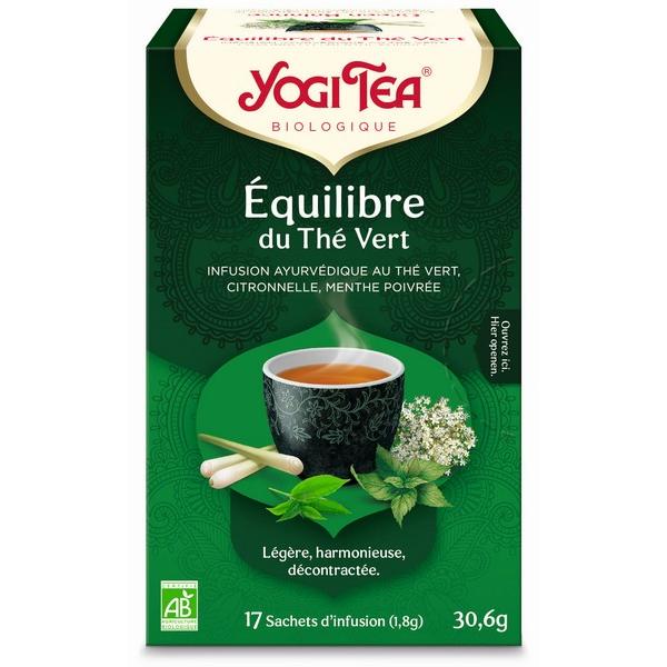 YOGI TEA EQUILIBRE DU THE VERT 17X SACHETS 30,6GR BF6