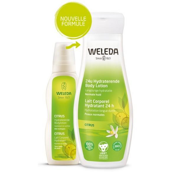 WELEDA LAIT CORPOREL HYDRATANT AU CITRUS 200ML MR1