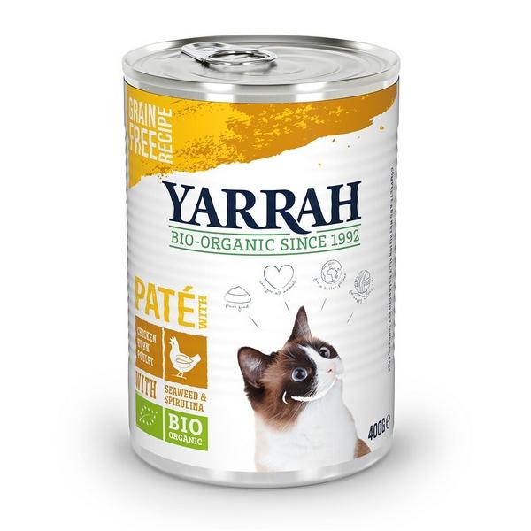 YARRAH PATE AU POULET CHAT 400GR BF12