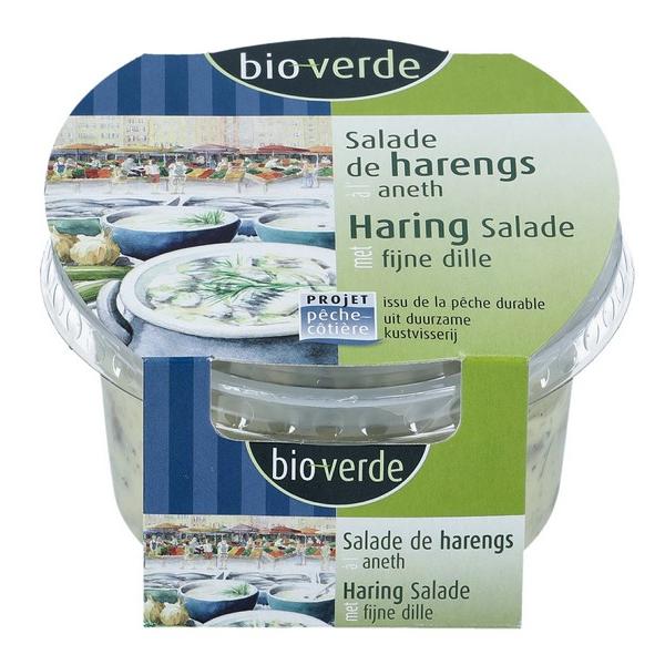 BIO VERDE SALADE DE HARENGS, ANETH 150GR BF4