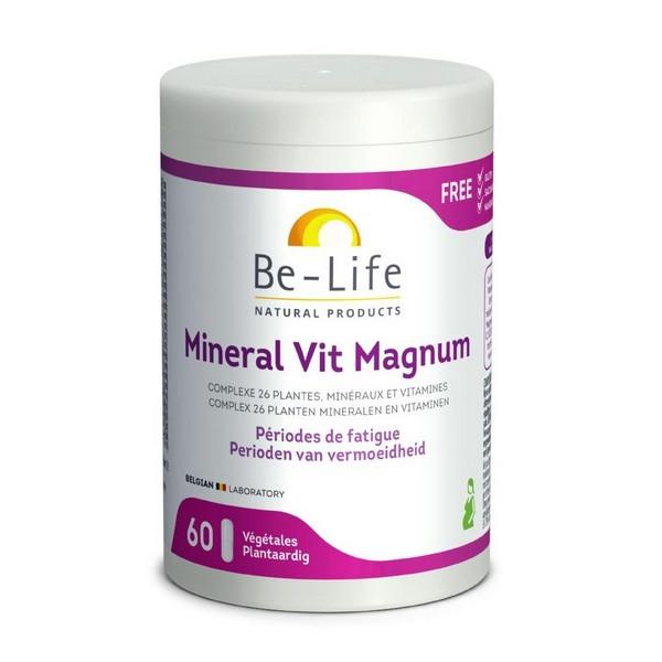 BE-LIFE MINERAL VITAMINE MAGNUM 60X GELULES BL