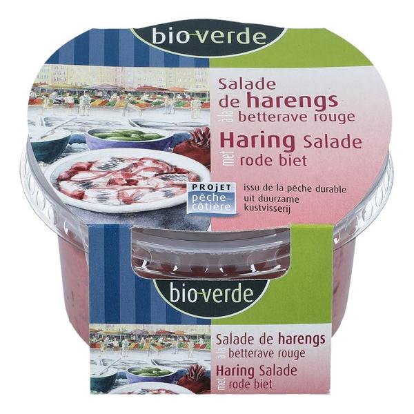 BIO VERDE SALADE DE HARENGS, BETTERAVE ROUGE 150GR BF6