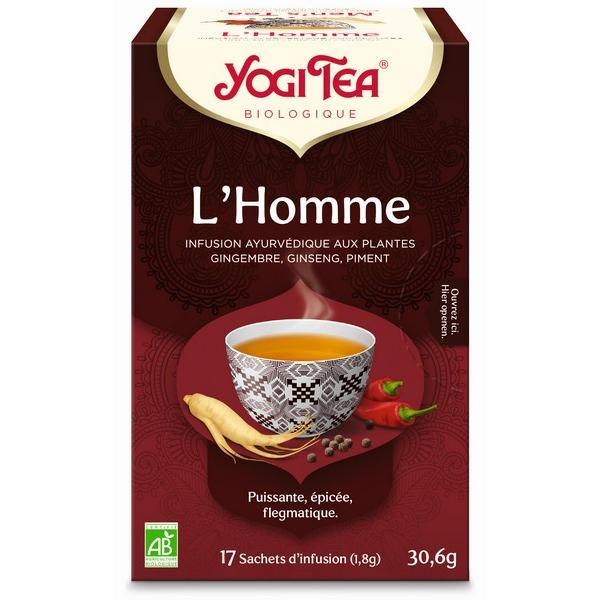 YOGI TEA L'HOMME 17X SACHETS 30,6GR BF