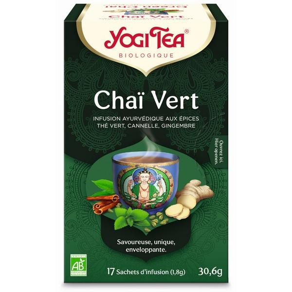 YOGI TEA CHAI VERT 17X SACHETS 30,6GR BF