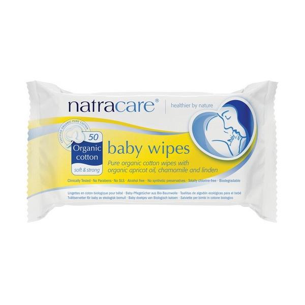 NATRACARE LINGETTES BEBE 50X BF16