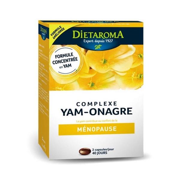 DIETAROMA COMPLEXE YAM-ONAGRE MENOPAUSE 80X CAPSULES MN