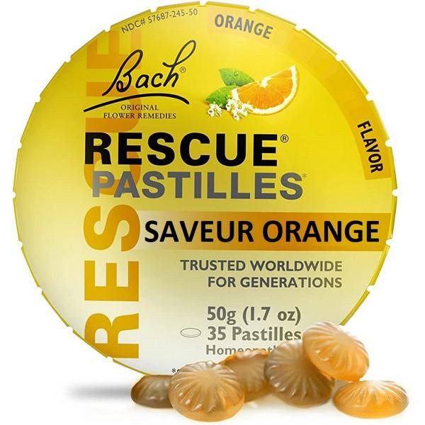 BACH RESCUE PASTILLES ORANGE 50GR MR12