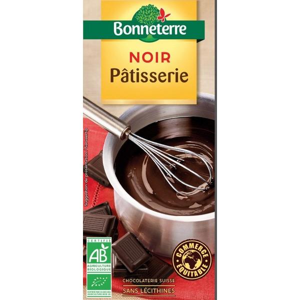 BONNETERRE CHOCOLAT NOIR PATISSERIE 200GR BF10