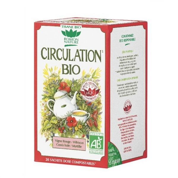 ROMON NATURE TISANE CIRCULATION 20X SACHETS GP