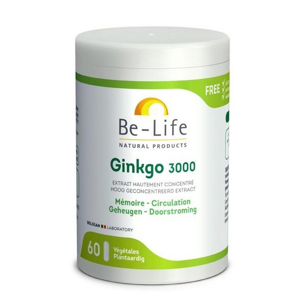 BE-LIFE GINKGO 3000 60X GELULES BL