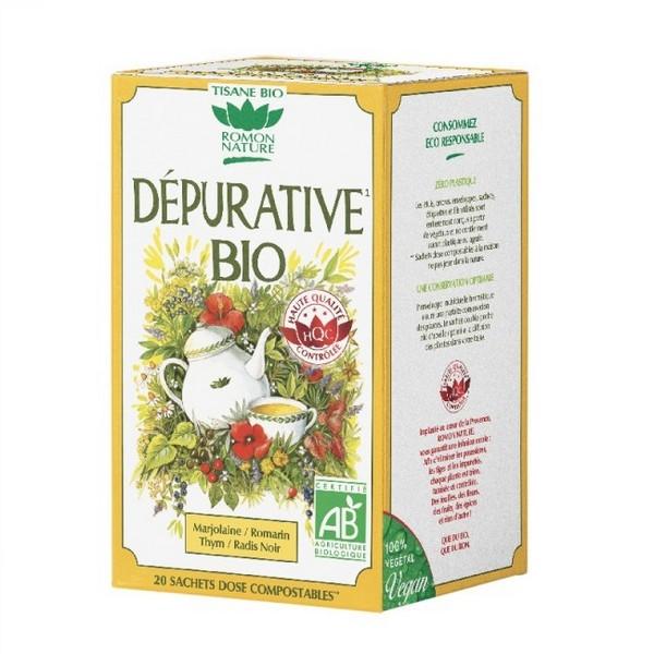 ROMON NATURE TISANE DEPURATIVE 20X SACHETS GP