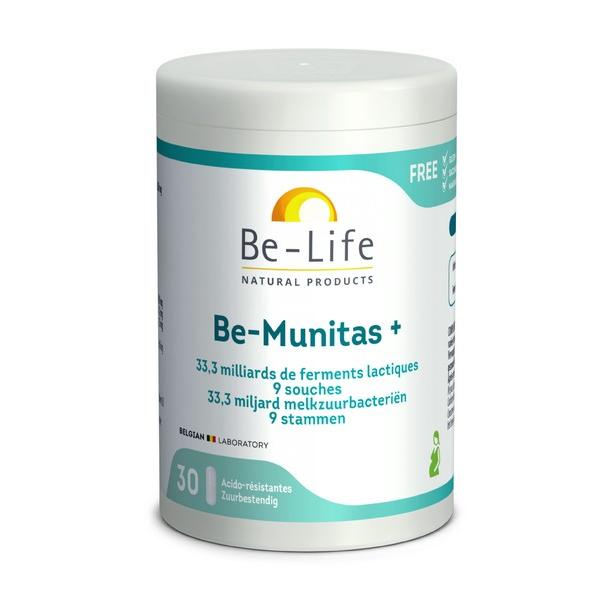 BE-LIFE BE-MUNITAS + 33,3 MILLIARDS DE FERMENTS LACTIQUES 9 SOUCHES 30X CAPS BL