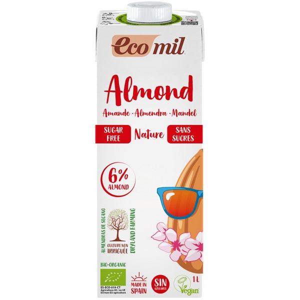 ECOMIL LAIT AMANDE 1L MV6