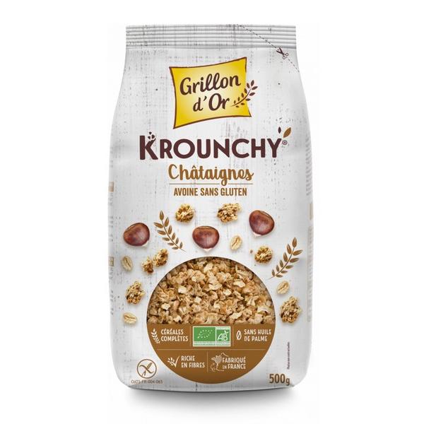 GRILLON D'OR KROUNCHY CHATAIGNES 500GR DB6