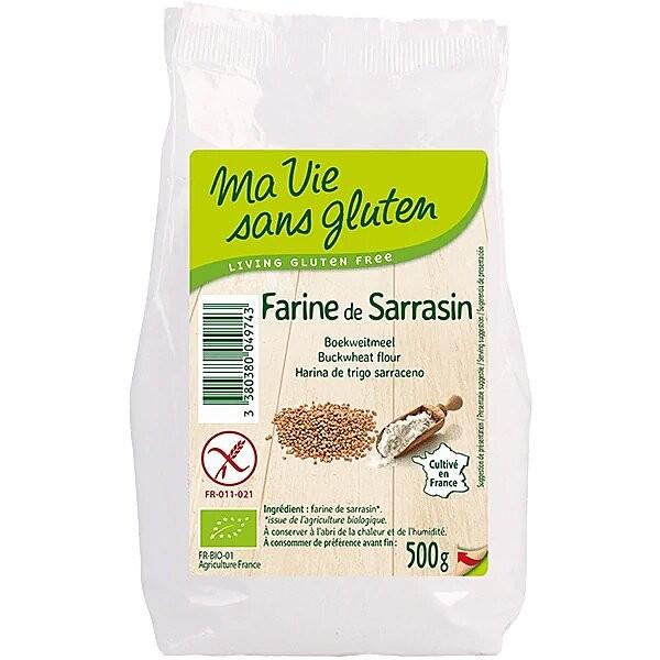 MA VIE SANS GLUTEN FARINE DE SARRASIN 500GR HY6