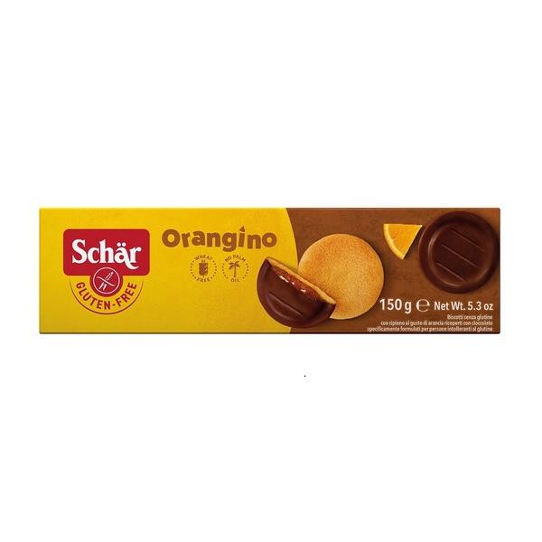 SCHAR ORANGINO BISCUITS AU CHOCOLAT ET A L'ORANGE 150GR RV8