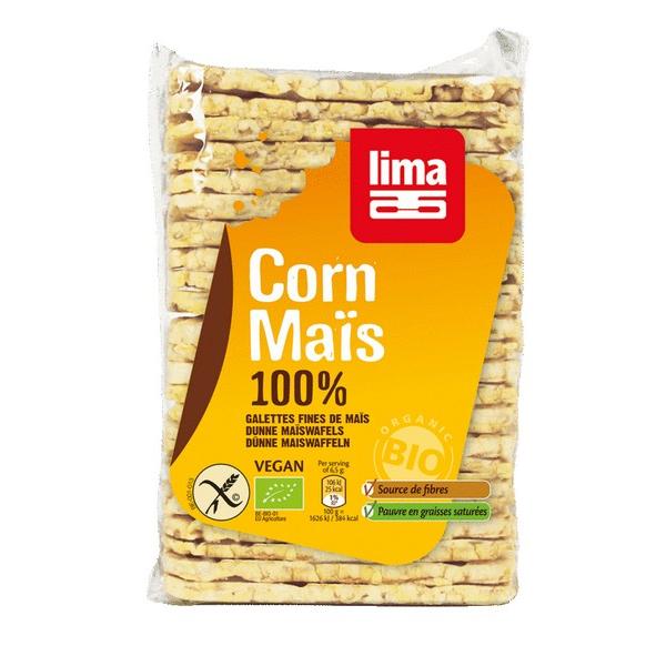 LIMA GALETTES FINE DE MAIS RECTANGLE 140GR MR12