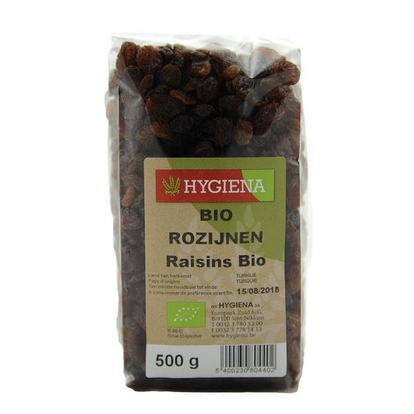 HYGIENA RAISINS 500GR HY6