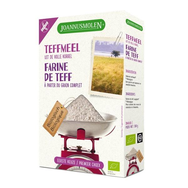 JOANNUSMOLEN FARINE DE TEFF COMPLET 300GR BF6