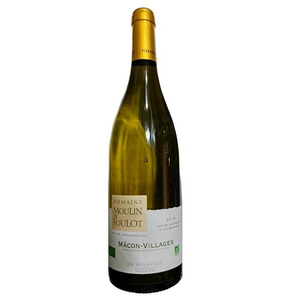 DOMAINE MOULIN FOULOT MACON-VILLAGES 75CL 2018 VIN BLANC