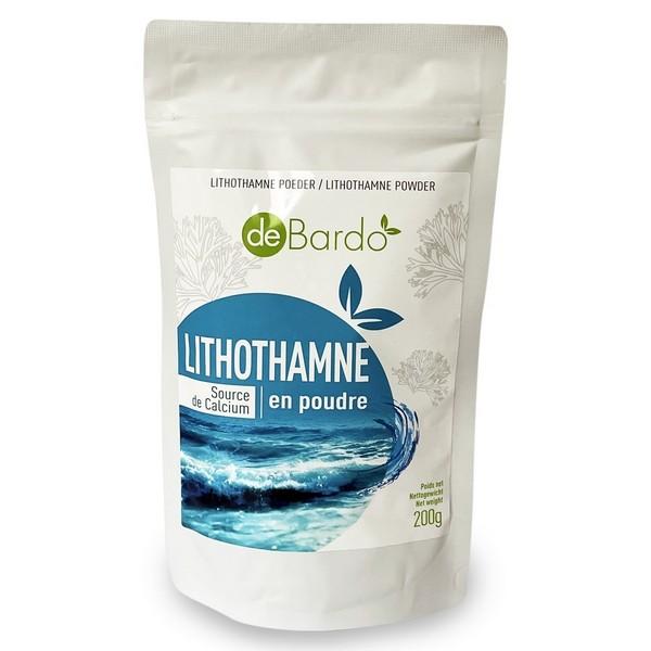 DE BARDO LITHOTHAMNE EN POUDRE SOURCE CALCIUM 200GR DB1