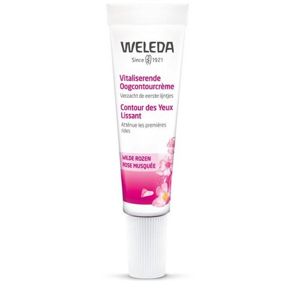 WELEDA CREME CONTOUR YEUX LISSANT ROSA MOSQUEE 10ML MR3