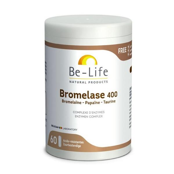 BE-LIFE BROMELASE 400 60X GELULES BF