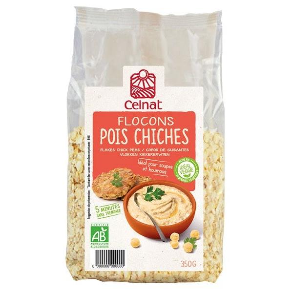 CELNAT FLOCONS POIS CHICHES 350GR CN6