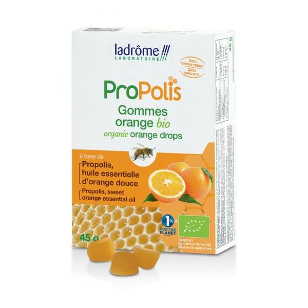 LADROME GOMMES PROPOLIS ORANGE DOUCE 45GR MV6