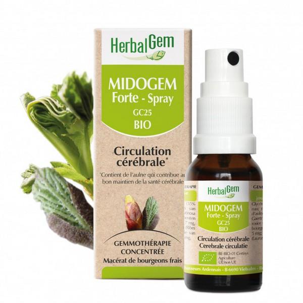 HERBALGEM GEMMOTHERAPIE MIDOGEM SPRAY GC25 10ML PR