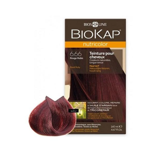 BIOKAP 6.66 ROUGE RUBIN 140ML NUTRICOLOR MN